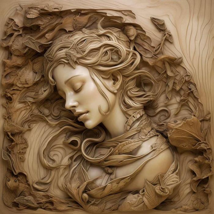 نموذج ثلاثي الأبعاد لآلة CNC 3D Art 